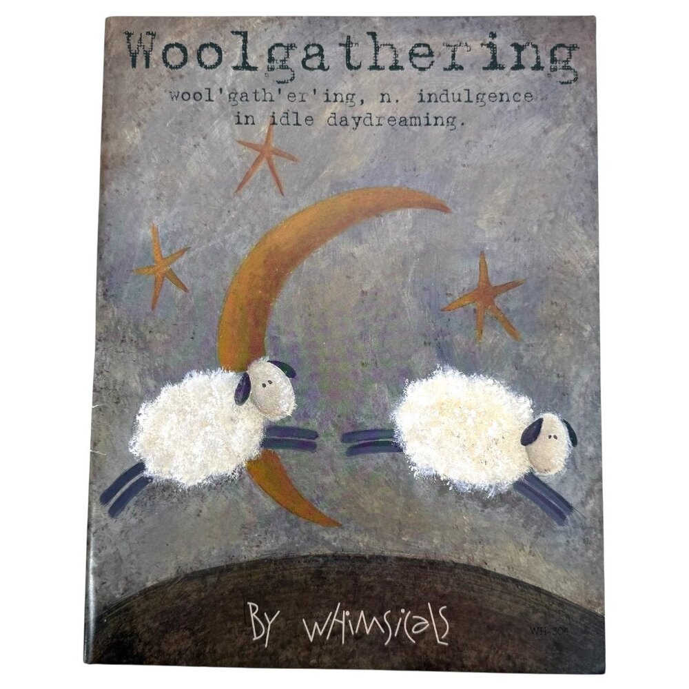 Woolgathering By Whimsicals Quilt Pattern‎ Book Terri Degenkolb Appliqué Vintage